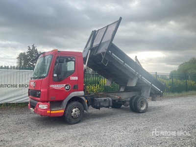 2007 DAF 45.150 4x2 Camión plataforma volquete