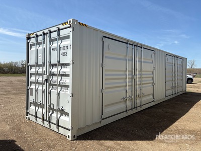 40 ft High Cube Multi-Door Storage Container