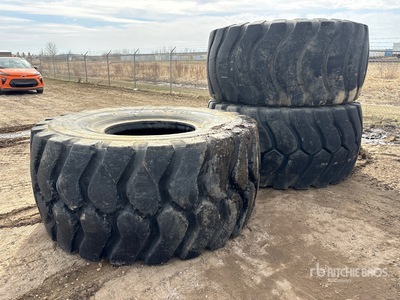 Quantity of (3) 35/65R33 To Fit Wheel Loader Tires
