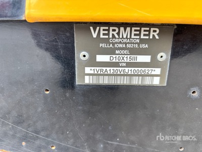 2018 Vermeer D10X15III Directional Drill