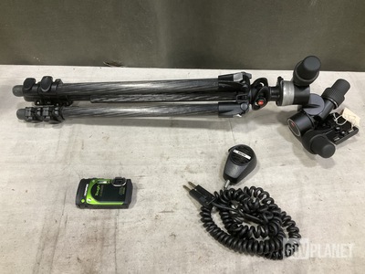 (1) Waterproof Camera, (6) Microphones & Assorted Items