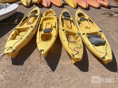 (4) Ocean Kayak Prowler 13 Kayaks