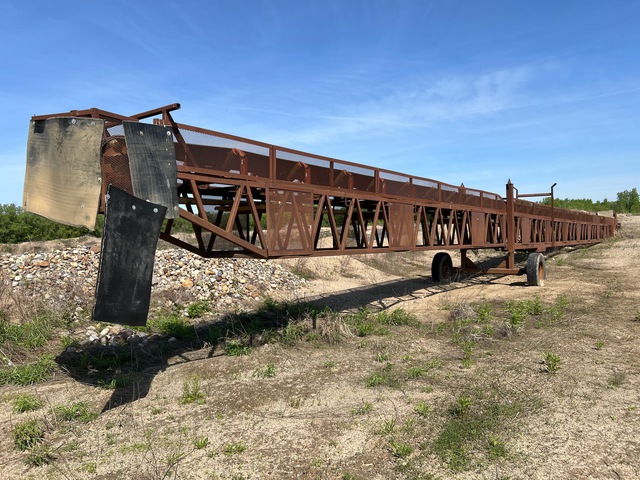 30 in x 120 ft Portable Transfer Conveyor