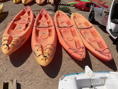 (4) Ocean Kayak Malibu Two XL Kayaks