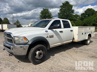 2015 Ram 5500 Heavy Duty 4x4 Crew Cab Utility Truck