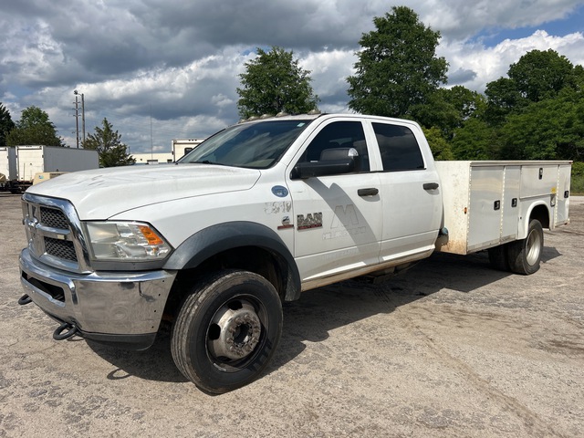 2015 Ram 5500 Heavy Duty 4x4 Crew Cab Utility Truck