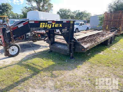 2012 Big Tex 22GN-20BK+5 25 ft T/A Gooseneck Equipment Trailer