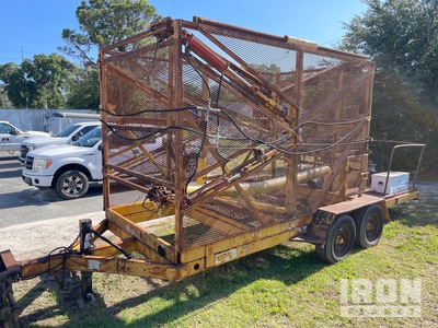 2006 (unverified) Homemade 20 ft T/A Linetamer Gas Pipe Utility Trailer (Inoperable)