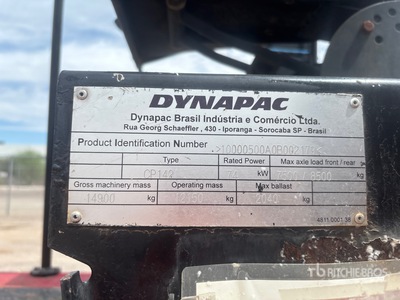 2006 Dynapac CP142 9 Wheel Pneumatic Roller