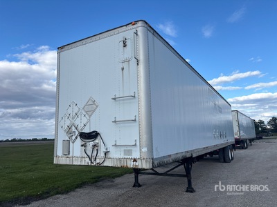 1995 Wabash 48 ft x 102 in T/A Remolque de furgoneta