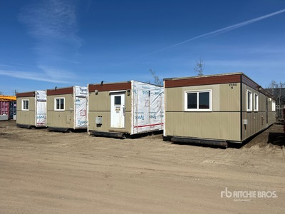 2008 Denille Industries 4 Unit 66 ft x 48 ft Skid-Mounted Mobile Office