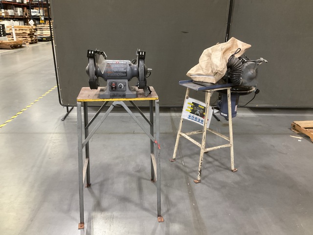 (2) Bench Grinders (2) Bench Grinders