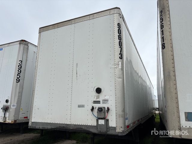 2019 Vanguard 53 ft x 102 in T/A Van Trailer