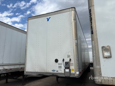 2019 Vanguard 53 ft x 102 in T/A Remorque fourgon