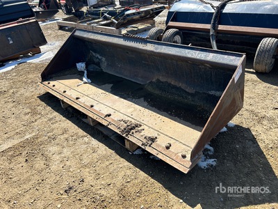 Cat 80 in Skid Steer Bucket