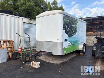 2013 LGS 12 ft S/A Enclosed Trailer