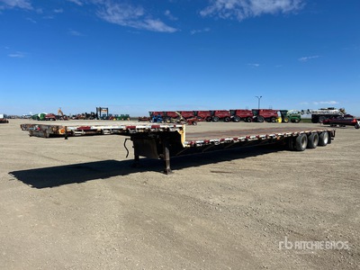 2000 J C Trailers 53 ft Tri/A Single Drop Step Deck Trailer