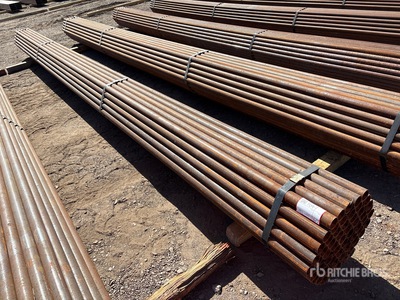 Quantity of (61) 1-7/8" 0D BLK SCH 40 x 21' Long Varios metales