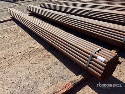 Quantity of (61) 1-7/8 in 0D BLK SCH 40 x 21 ft Long Varios metales