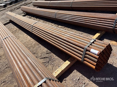 Quantity of (61) 1-7/8 in 0D BLK SCH 40 x 21 ft Long Varios metales