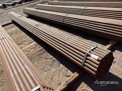 Quantity of (61) 1-7/8 in 0D BLK SCH 40 x 21 ft Long Varios metales