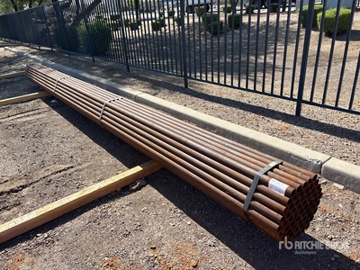 Quantity of (61) 1-7/8 in 0D BLK SCH 40 x 21 ft Long Varios metales