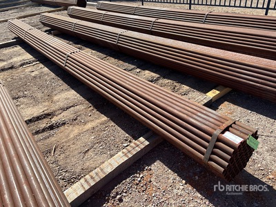 Quantity of (61) 1-5/8 in 0D BLK SCH 40 x 21 ft Long Varios metales