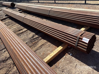 Quantity of (61) 1-5/8" 0D BLK SCH 40 x 21' Long
