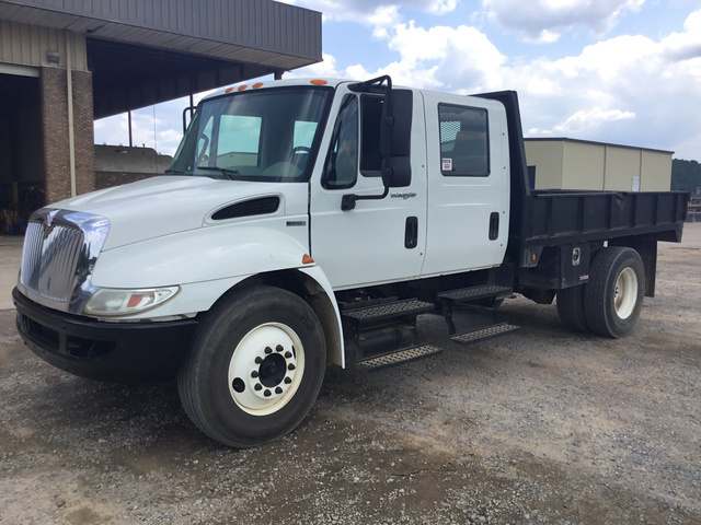 2011 International 4300 Flatbed Dump Truck 2011 International 4300 Flatbed Dump Truck
