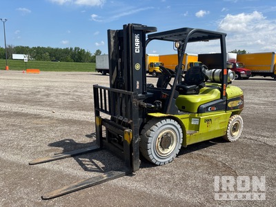 2013 (unverified) Clark C50SL 9025 lb Pneumatic Tire Forklift