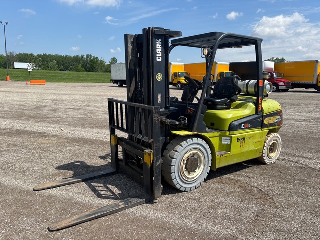 2013 (unverified) Clark C50SL 9025 lb Pneumatic Tire Forklift