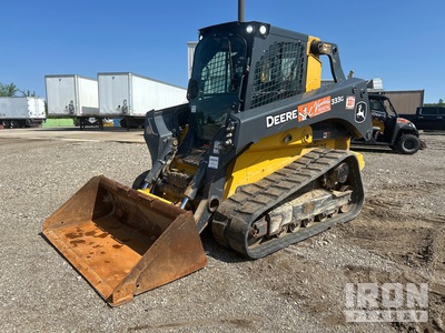 2021 John Deere 333G Two-Speed Chargeuse sur rails compacte