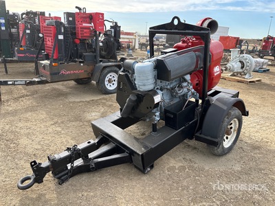 2000 Multiquip Trailer-Mounted Water Pump