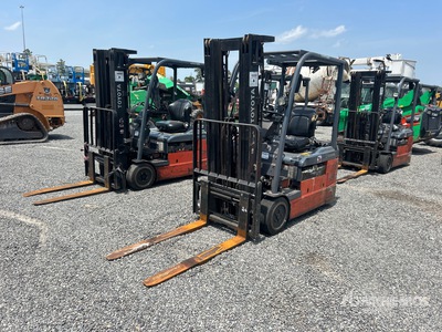 2020 Toyota 8FBE20U 3450 lb Electric Forklift