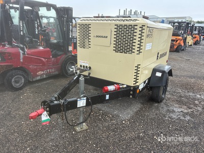 2021 Doosan P425/HP375WCU 425 cfm Mobile T4 Air Compressor