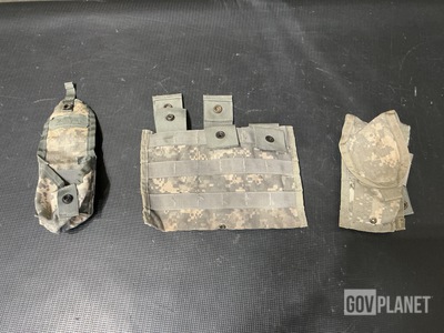 (102) Hand Grenade Pouches, (34) M4 Three Mag Pouches & Assorted Items