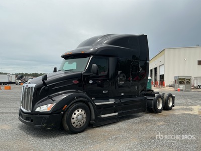 2022 Peterbilt 579 6x4 Cabeza Tractora Cabina Dormitorio
