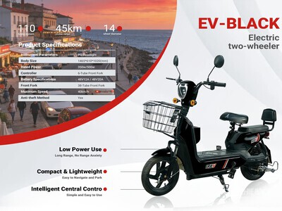 2026 EV-BLACK Electric سكوتر (Unused)