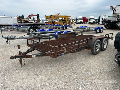 2011 Crafton Equipment 16 ft T/A Apparatuur aanhangwagen