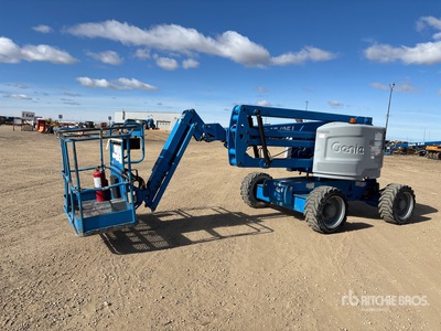 2015 Genie Z4525J 4WD Diesel Articulating Boom Lift