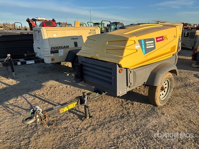 2017 Atlas Copco XAT185CD7 185 cfm Mobile Air Compressor