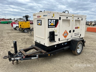 2019 Cat XQ60BM-T4F 45 kW Mobile Generator Set
