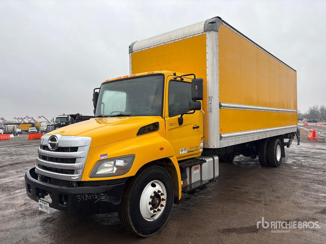 2020 Hino 268 4x2 Van Truck