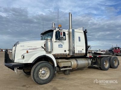 2007 Western Star 4900SA 6x4 Sleeper Winch Truck