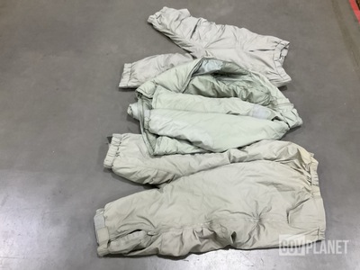 (8) Extreme Cold Weather Parkas & (10) Pairs of Extreme Cold Weather Trousers