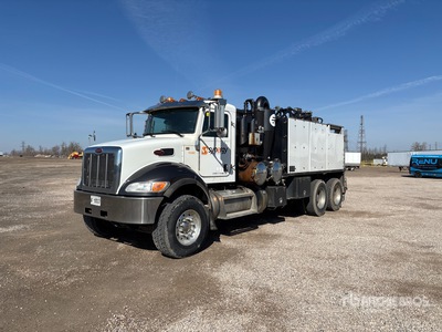 Foremost Stettler on 2018 Peterbilt 348 6x4 Vacuum Excavator Truck