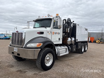 Foremost Stettler on 2018 Peterbilt 348 6x4 Vacuum Excavator Truck