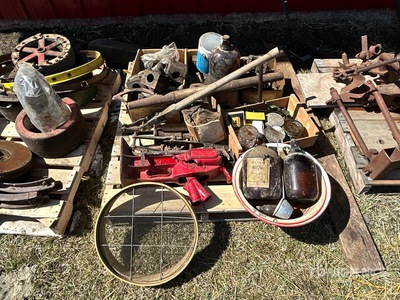 Sieve, Railway Jack, Antique Bottles and Tin Jars