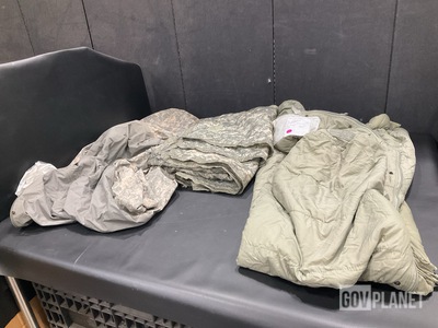 (18) Bivy Covers, (14) Wet Weather Liners & Assorted Items