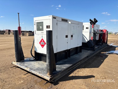 Multiquip 7 ft x 30 ft Skid-Mounted Twin Generator Set